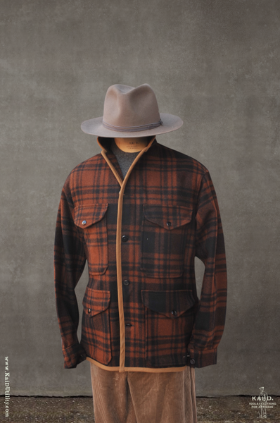 Great Smoky Wool Jacket - Rust - L/XL