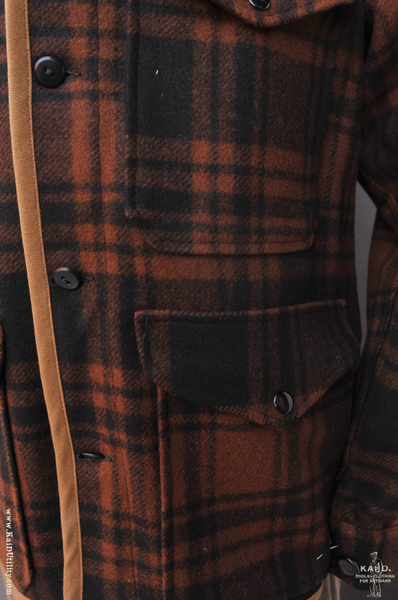Great Smoky Wool Jacket - Rust - L/XL