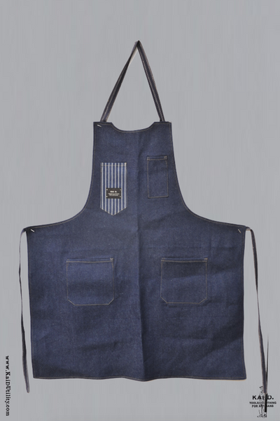 Reversible Artisan Apron - Deadstock Denim