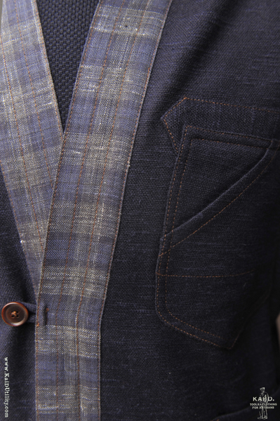 Muralist Kimono Jacket - Linen Wool - M