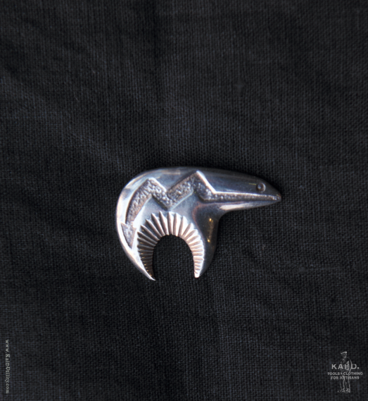 Sterling Silver Brooch - Spirit Bear