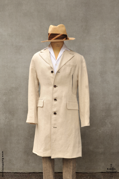 Shelby Coat - Oatmeal Linen - L