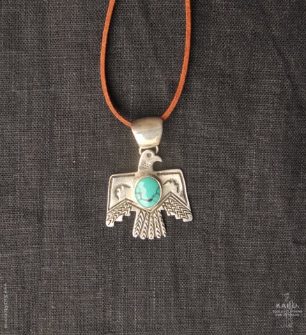 Navajo Thunderbird Pendant