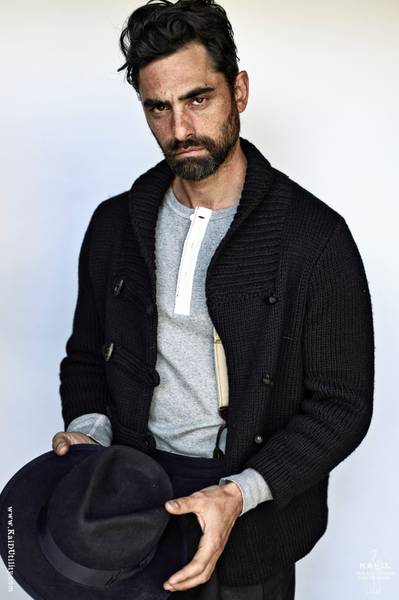 Henley Harri - Grey Heather - S, M, L, XL, XXL