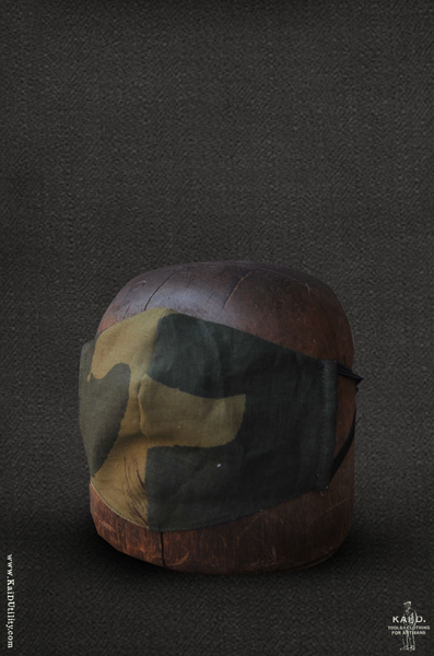 Cloth Face Mask -  Linen Camouflage