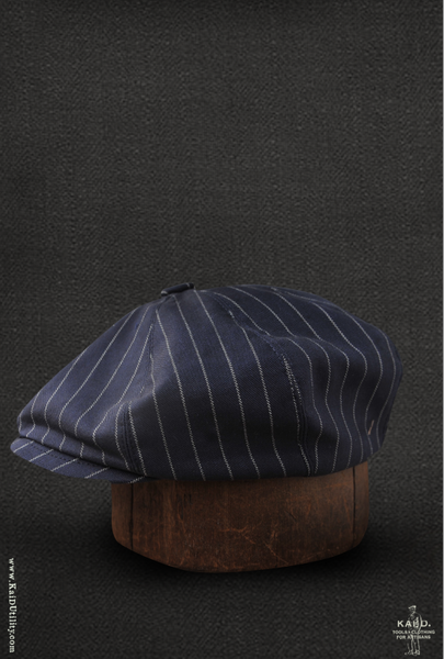 Peaky Hat -  Classic pinstripe - M, L, XL