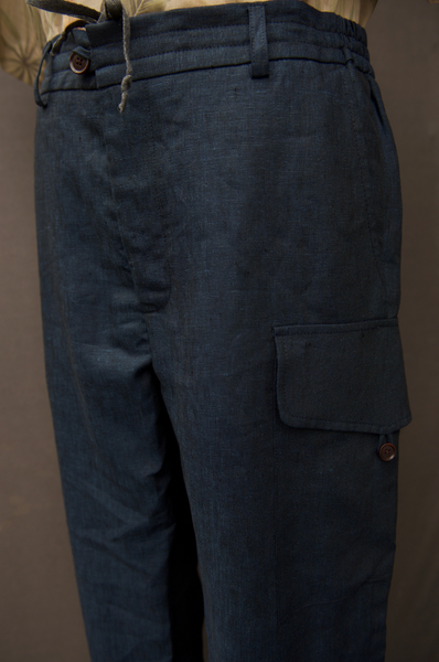 Lukas Pants - Melange Navy - 30