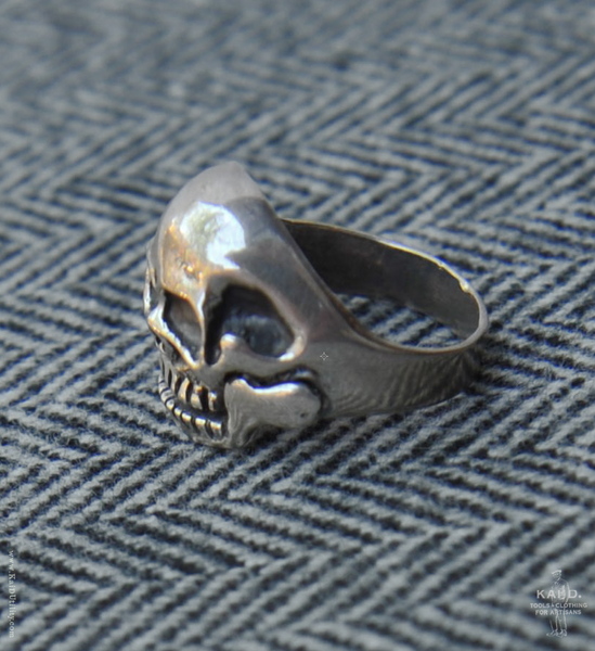 Open Jaw Skull Ring - Size 11 3/4