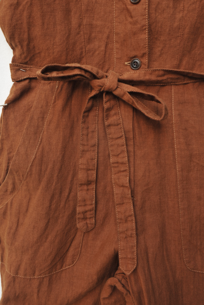 Louis Jumpsuit - Clay - XS, M