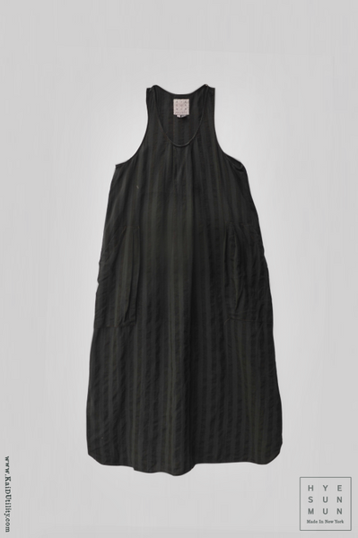 Becka Dress - Tonal Stripe
