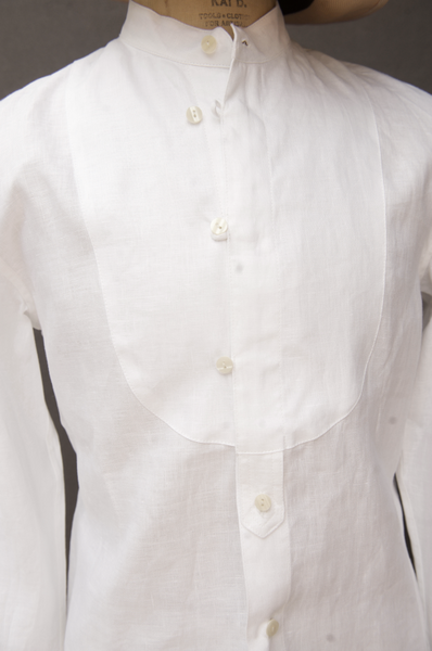 Dickinson shirt - White Linen - XXL
