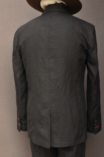 Shoemaker's Jacket - Black Belgian Linen - M, L, XL