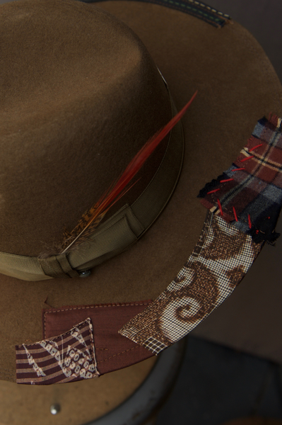 Boro Fedora Hat - B - 7 3/8