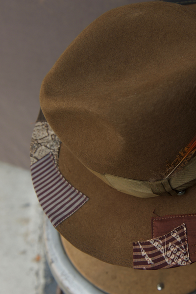 Boro Fedora Hat - B - 7 3/8