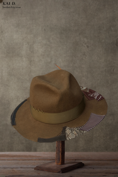 Boro Fedora Hat - C - 7 1/4