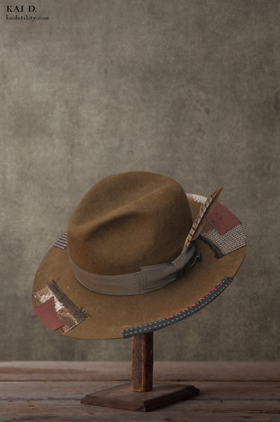 Boro Fedora Hat - D - 7 3/8