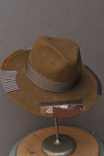 Boro Fedora Hat - D - 7 3/8