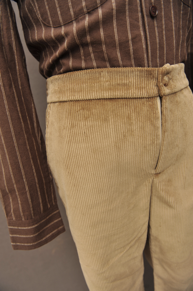 Heavy Weight Corduroy Trousers - Tan - 46, 48, 50