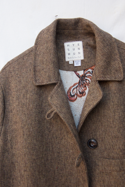 Sontag Coat - Cotton Tweed -  S