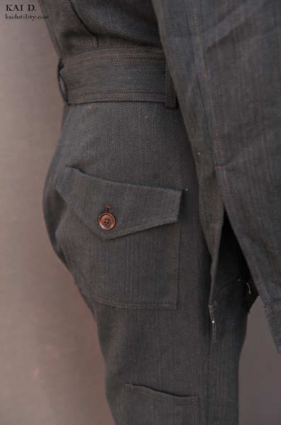 Lindbergh Flight Suit - Cotton Herringbone - M, L, XL
