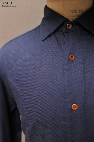 McQueen Shirt - Basket weave cotton - S, M, L, XL