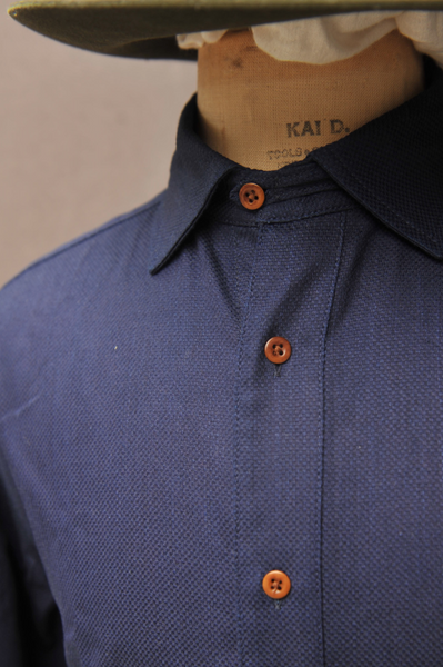 McQueen Shirt - Basket weave cotton - S, M, L, XL