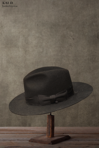 Journeyman Wool Felt Hat - Black - 7, 7 1/4