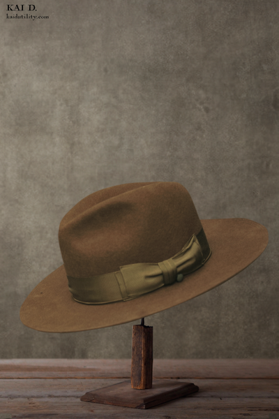 Journeyman Wool Felt Hat - Olive - 7 1/4