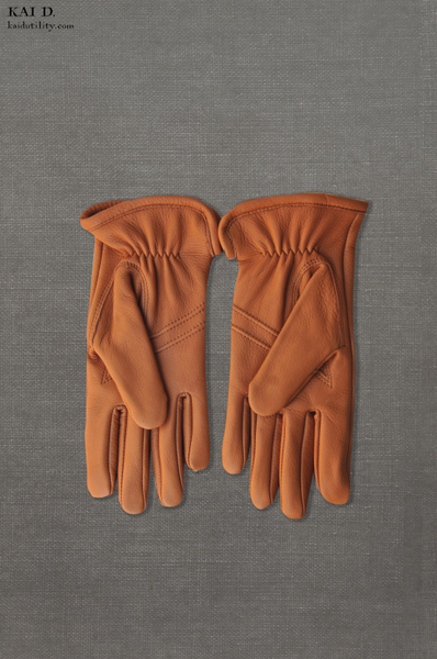 Deerskin Gloves - Cork - 8, 9, 10
