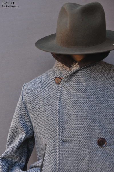 Norton Peacoat -Soft Retro Wool - M (NO RETURN)