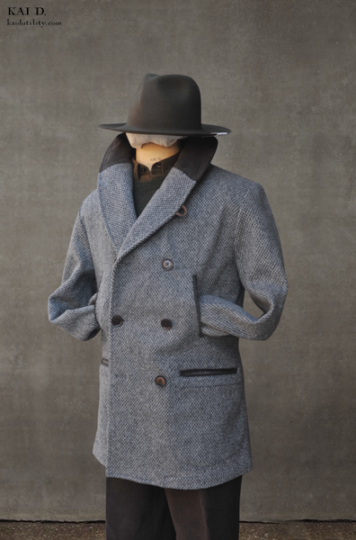 Norton Peacoat -Soft Retro Wool - M (NO RETURN)