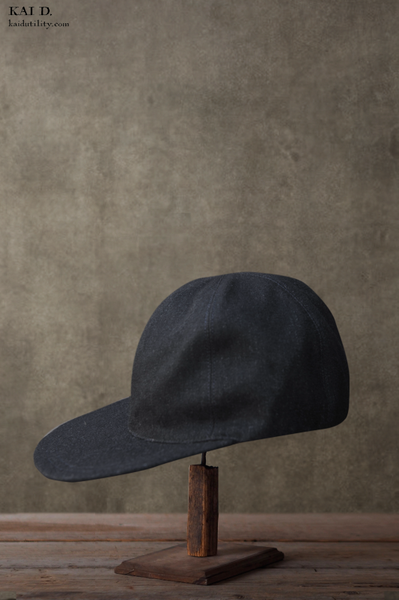 Carter Fitted Six Panel Hat -  Dense Wool - L