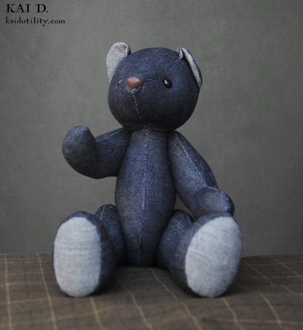 Denim Bear - Dark Indigo