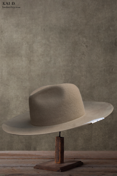 Wide Brim Traveler's Hat -  Khaki - 36, 38