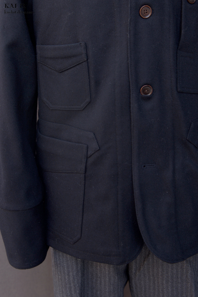 Degas Work Jacket - Navy Virgin Wool - S, L (NO RETURN)