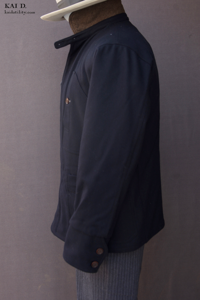Degas Work Jacket - Navy Virgin Wool - S, L (NO RETURN)