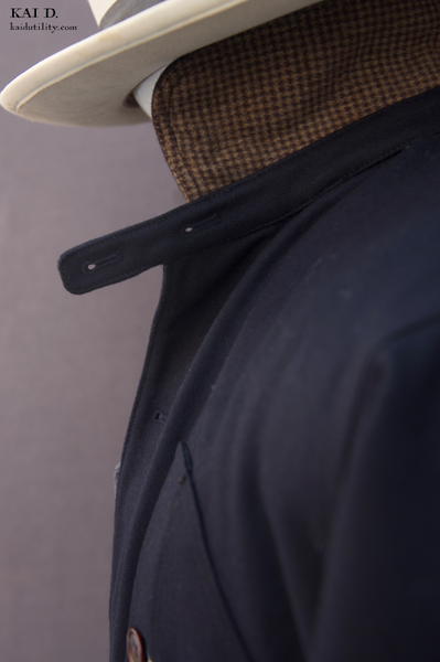 Degas Work Jacket - Navy Virgin Wool - S, L (NO RETURN)