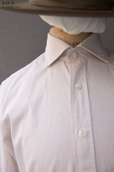 Silk blend dress Shirt - Vintage Natural - 45