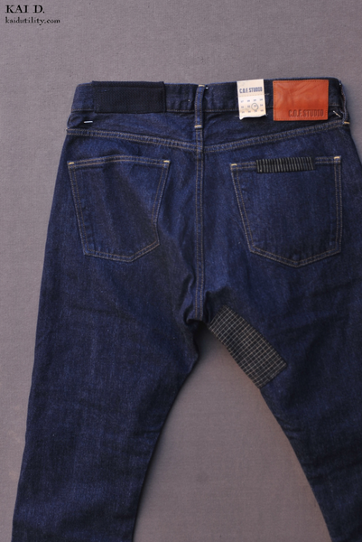 Boro Jeans - Deep Indigo - 33 (slim straight fit)