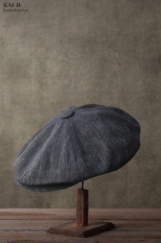 Peaky Hat -  Novel slub linen - XL