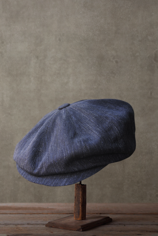 Peaky Hat -  Novel slub linen - M, L