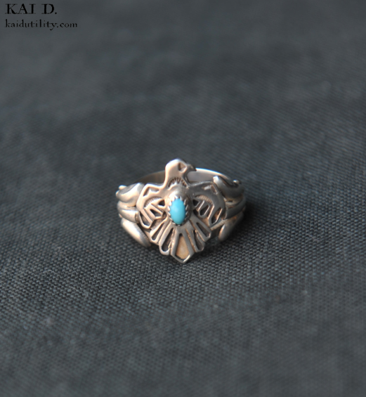 Vintage Navajo Ring - 10.75