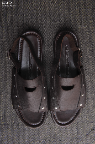 School Sandals - Dark Chocolate - 42, 44, 45