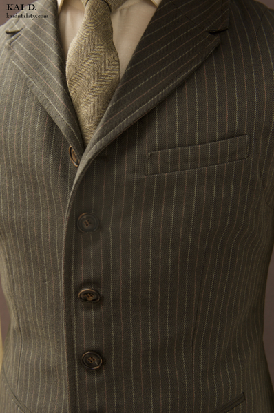 William Vest - KhakI Pin - M, L