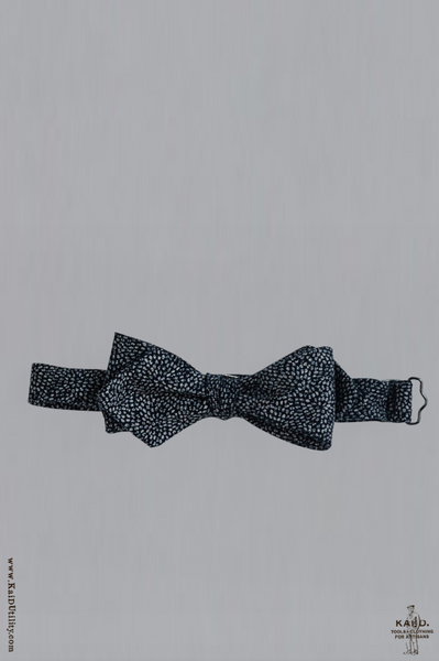 Mini Texture Print Bowtie