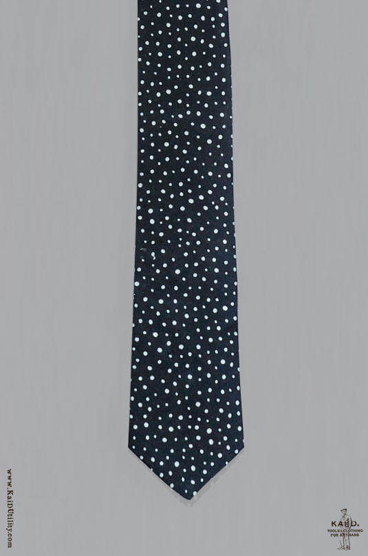 Dalmatian Polka Dot Tie