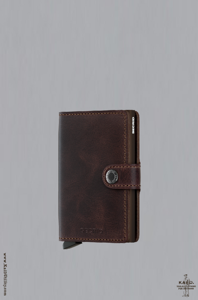 Secrid Miniwallet - Vintage Brown