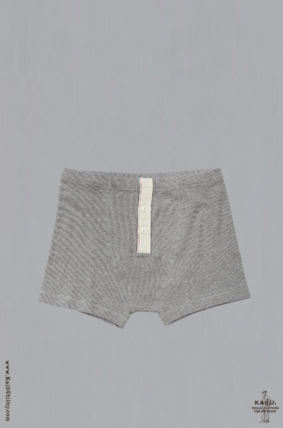 Boxer Brief - Grey Heather - M
