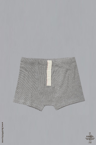 Boxer Brief - Grey Heather - M