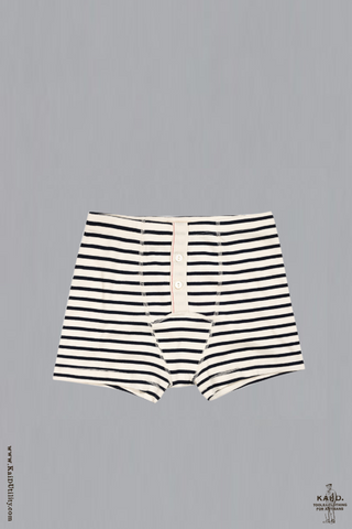 Boxer Brief - Marine Breton Stripe - S, M, L, XL